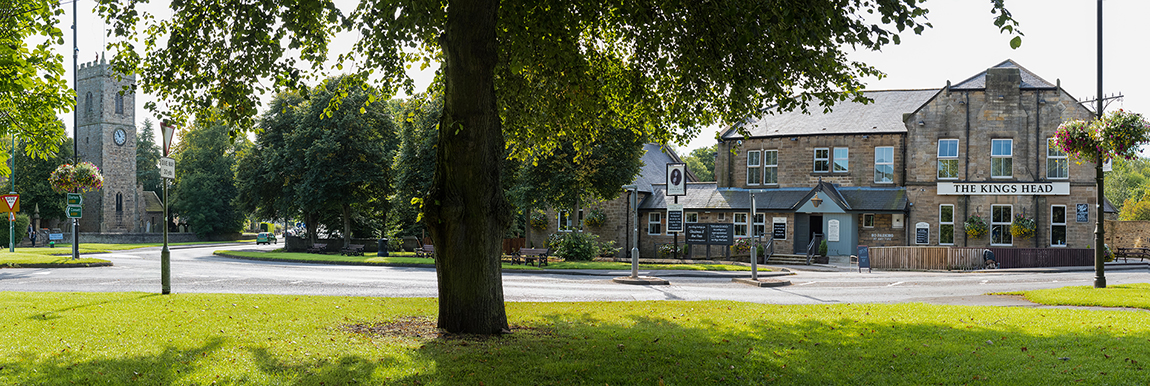 View of Lanchester village